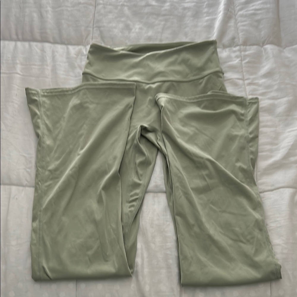 Sage Green High-Waisted Leggings